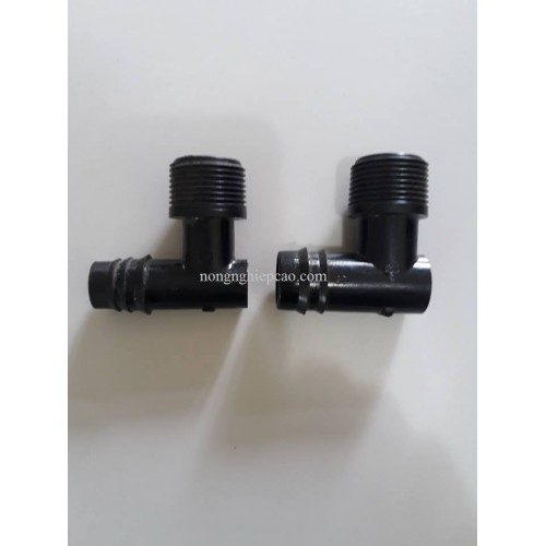 Nối góc PVC ra dây PE